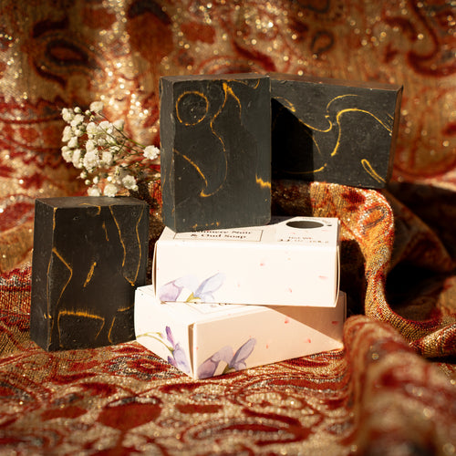 Cashmere Noir & Oud Soap (4 pack)