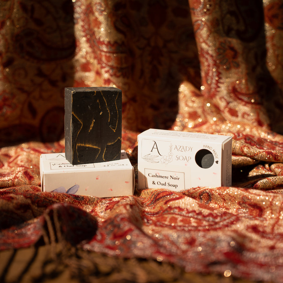 Dead Sea Mud & Cashmere Oud Soap Bundle (4 bars)