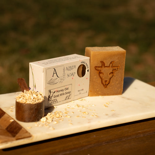 Cashmere Oud & Honey oats Goat milk Soap Bundle (4 pack)