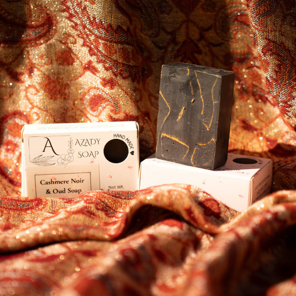 Dead Sea Mud & Cashmere Oud Soap Bundle (4 bars)