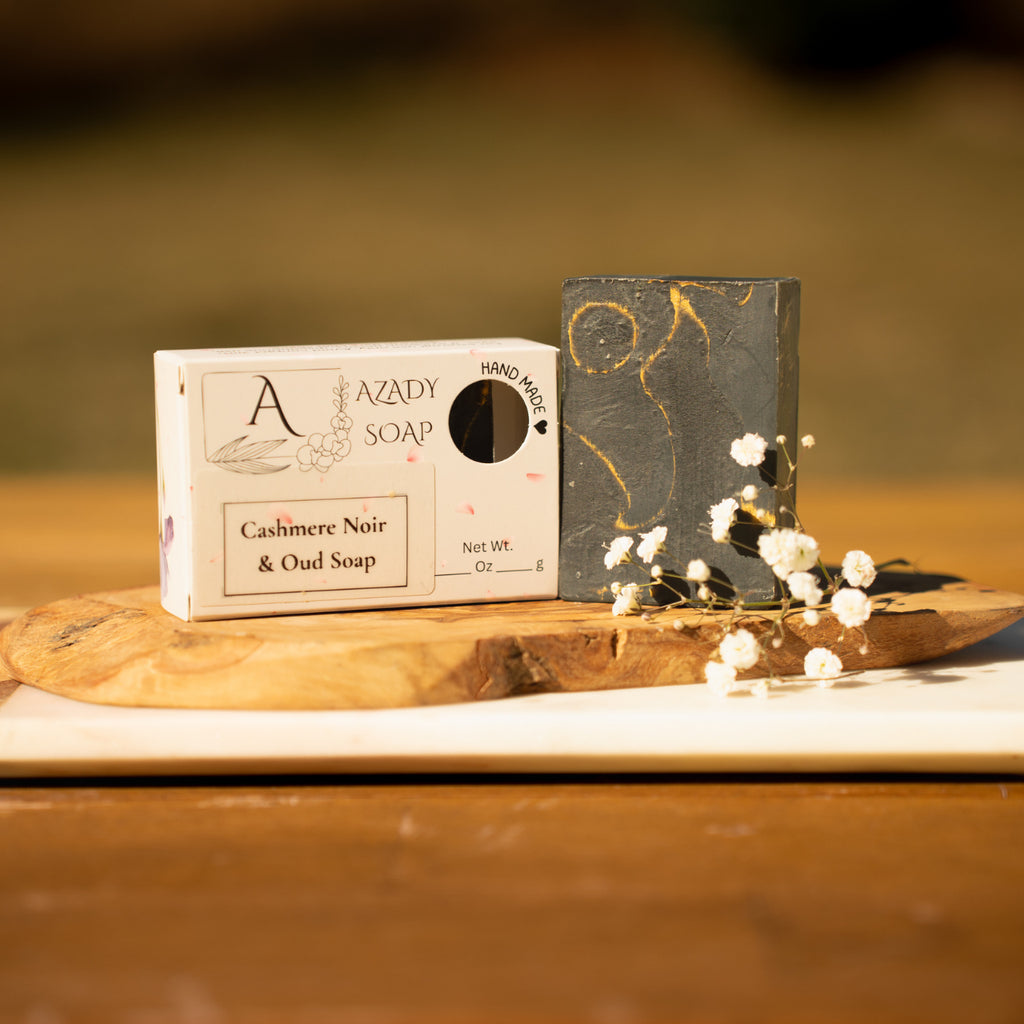 Cashmere Noir & Oud Soap (4 pack)