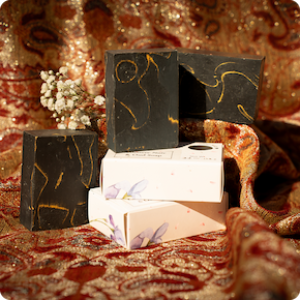 Cashmere Noir & Oud Soap (4 pack)