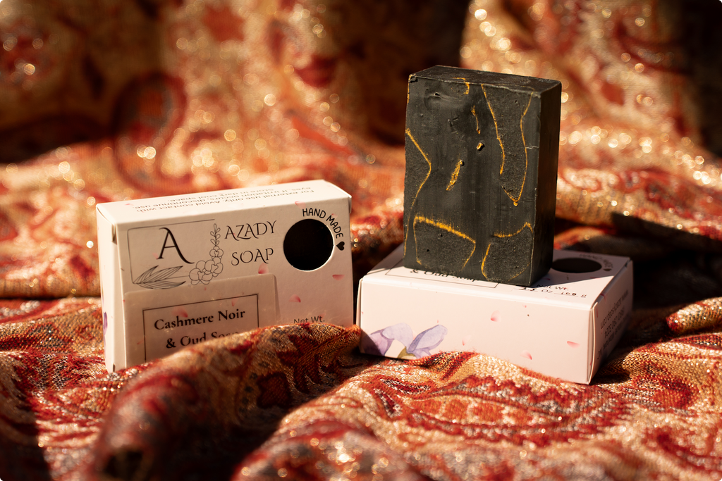 Cashmere Noir & Oud Soap (4 pack)