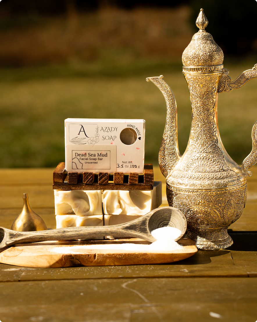 Dead Sea Mud & Cashmere Oud Soap Bundle (4 bars)