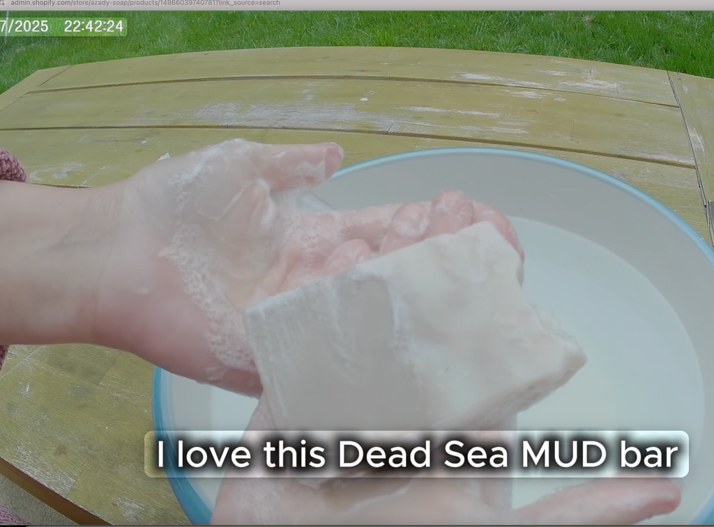Dead Sea Mud Facial Soap Bar for Oily & Acne‑Prone Skin